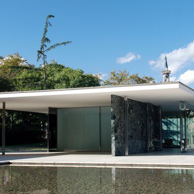 Pavillon allemand - Mies Van Der Rohe