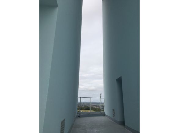 béton bleu